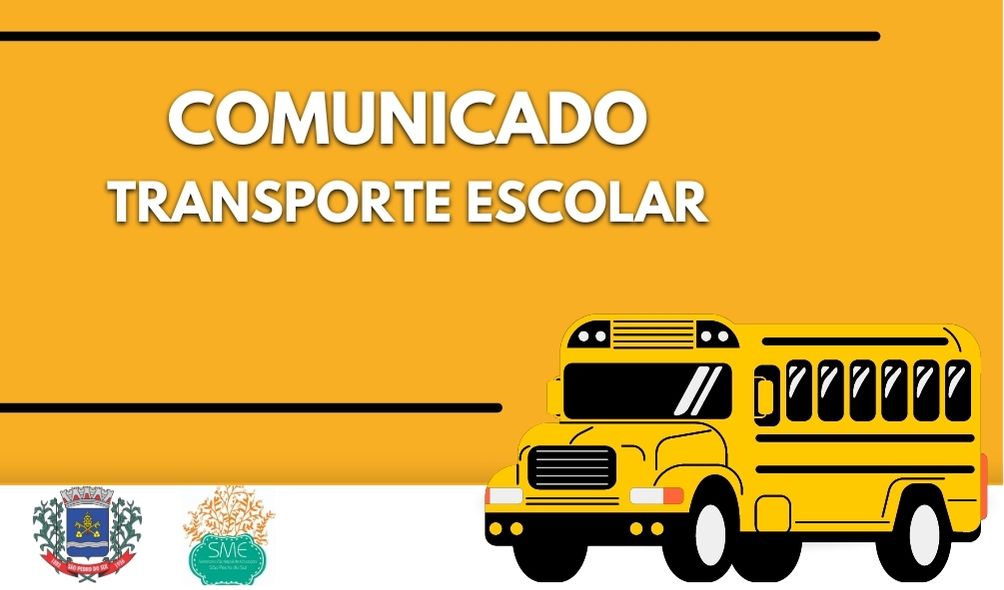 comunicado tranporte escolar