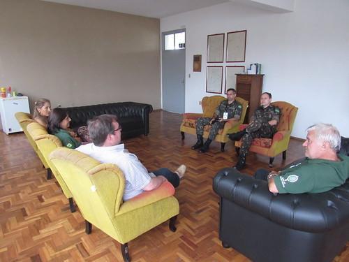 MUNICÍPIO RECEBEU VISITA DO COMANDO DO POSTO DE RECRUTAMENTO DO